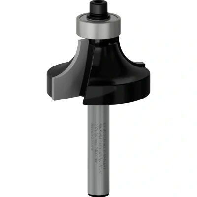 Afbeelding van Bosch Accessories 2608628422 Afrondfrees Lengte 57 mm Schachtdiameter 6.35