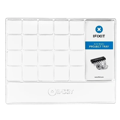 Afbeelding van iFixit antistatische lade, sorteerlade, elektronische reparatie organizer voor het sorteren van schroeven, componenten en gereedschap