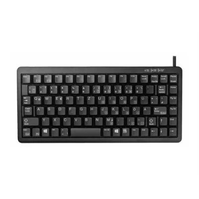 Image de CHERRY Compact Keyboard G84 4100 Clavier PS/2, USB Allemand noir
