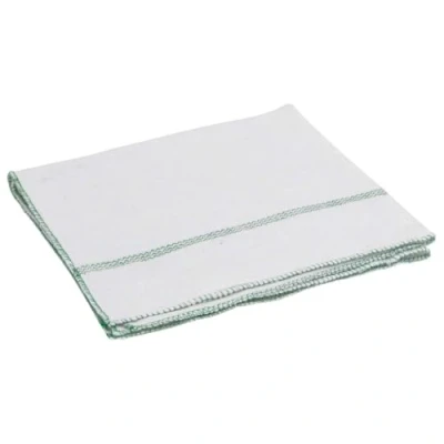 Afbeelding van vidaXL Vloerdoeken 5 st gestreept 50x60 cm wit en groen