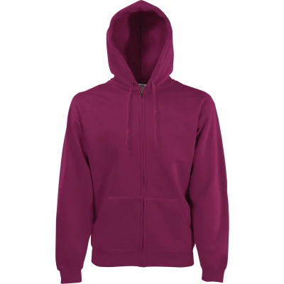 Afbeelding van Fruit of the Loom Herren Kleding Sweatshirts en Hoodies Capuchontruien Bourgogne L