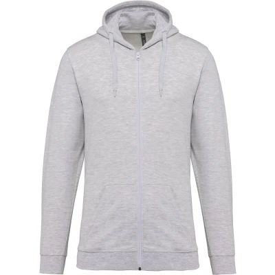 Afbeelding van Kariban Sweater met rits en capuchon K479 Ash Heather
