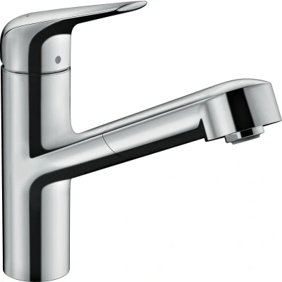 Afbeelding van Hansgrohe Focus M42 1 greeps keukenmengkraan 150 met uittrekbare