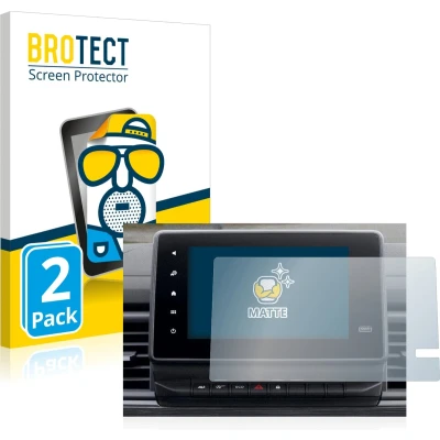 Afbeelding van BROTECT Screenprotector voor Renault Trafic 2021 Easy Link 8&quot; Folie Beschermfolie matte (2 Stuks)