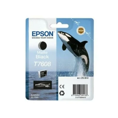 Afbeelding van Originele inkt cartridge Epson C13T76084N10 Multicolour Mat zwart