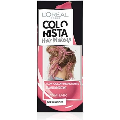 Afbeelding van L&#039;Oréal Paris, Haarkleur, Colorista Haar Make up Roze 30ml (Roze haar)