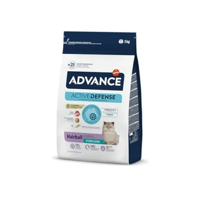Afbeelding van Advance Sterilized Hairball Kattenvoer 3 kg