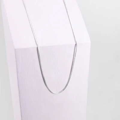 Image de Ponytail&amp;Co Collier avec maillons serpent Acier 38cm