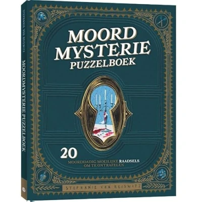 Afbeelding van Moordmysterie puzzelboek