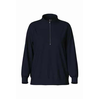Afbeelding van Pieces Pcchilli Sweater, Dames, Maat: XS, Sky captain