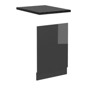 Afbeelding van Vicco Voorpaneel vaatwasser R Line, Antraciet Hoogglans/Antraciet, 45 cm , WB