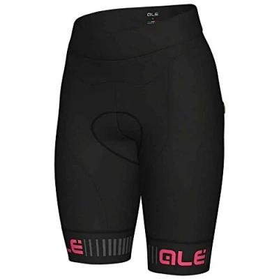 Afbeelding van Dames Short Solid Traguardo Zwart Fluo Roze S