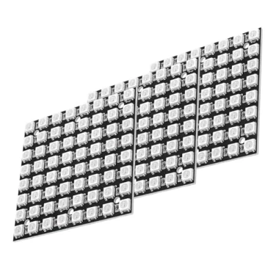 Afbeelding van GERUI 3 stuks U 64 CJMCU 8x8 WS2812 5050 RGB led matrixpanelen in kleurdriver ontwikkelaarskaart compatibel met Arduino en voor Raspberry
