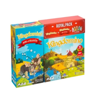 Afbeelding van blue orange Royal Pack gezelschaps en denkspel verkozen tot beste spel van het jaar Domino tegelspel Franse auteur vanaf 8