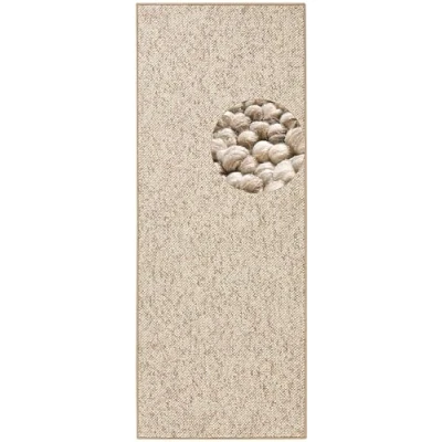 Afbeelding van Loper Wool 80x150cm Beige Landelijk Vloerkleed 123vloerkleed.nl is de online webshop voor vloerkleden en woonaccessoires.