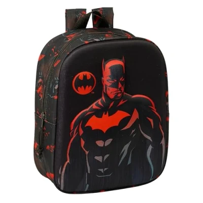 Afbeelding van Schoolrugzak Batman Zwart 22 x 27 10 cm 3D