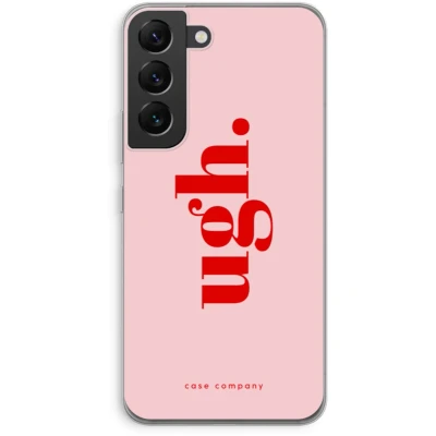 Afbeelding van Case Company® hoesje geschikt voor Samsung Galaxy S22 Ugh Soft Cover Telefoonhoesje Bescherming aan alle Kanten en Schermrand