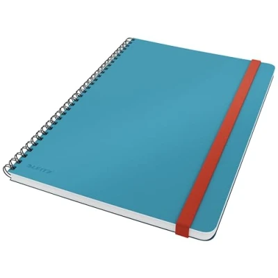 Afbeelding van Leitz Cosy notitieboek met spiraalbinding, voor ft B5, gelijnd, blauw