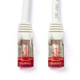 Afbeelding van Netwerkkabel Cat6 S/FTP 20 meter (100% koper, LSZH, Grijs)