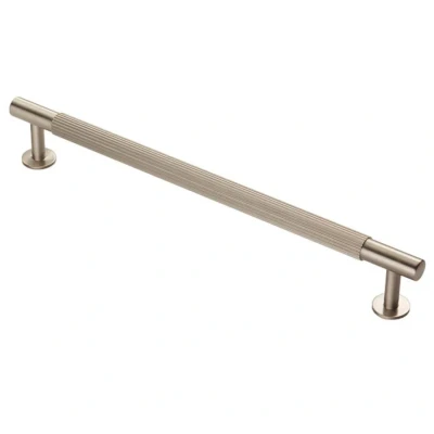 Afbeelding van Fingertip Designs Meubelgreep &quot;Lines&quot; 224mm Satijn nikkel
