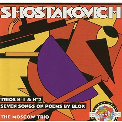 Afbeelding van Shostakovich: Trios 1 &amp; 2, Songs / The Moscow Trio