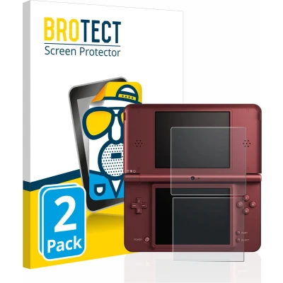 Afbeelding van BROTECT Screenprotector voor Nintendo DSi XL Folie Beschermfolie matte (2 Stuks)