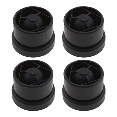 Afbeelding van 4 stuks rubberen ogen voor motorbumpers, 06A103226, geschikt Audi / VW Seat Skoda