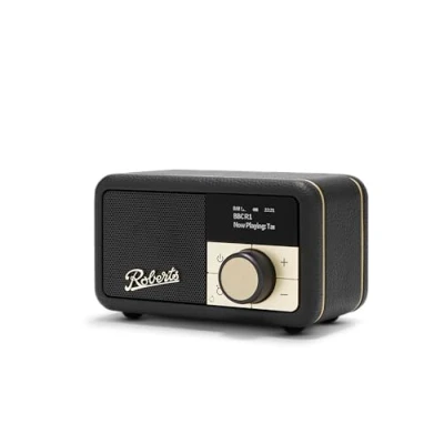 Image de Radio portable sans fil Bluetooth Roberts Revival Petite 2 Noir