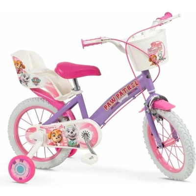 Afbeelding van Paw Patrol Kinderfiets 14 Inch Met zijwieltjes Meisjes