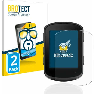 Afbeelding van BROTECT Screenprotector voor Garmin Edge 540 / 840 Folie Beschermfolie transparant (2 Stuks)