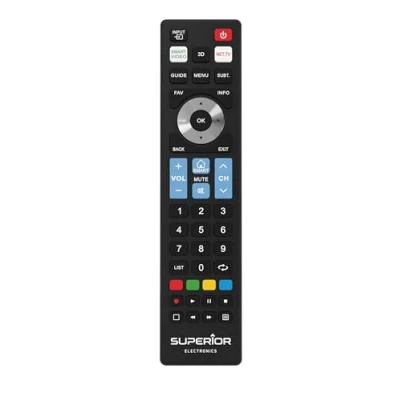Afbeelding van Superior Electronics Ready5 Smart afstandsbediening IR Draadloos TV Drukknopen
