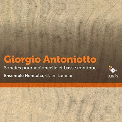 Afbeelding van Ensemble Hemiolia &amp; Claire Lamquet Cello Sonatas Bass Continu (CD)