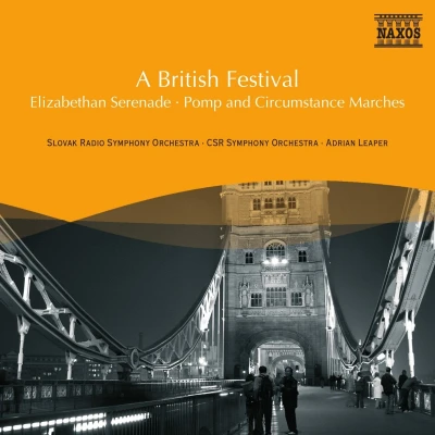 Afbeelding van Slovak Radio Symphony Orchestra, CSR Adrian Leaper A British Festival (CD)