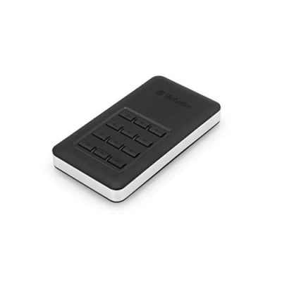 Image de Verbatim Store &#039;n&#039; Go Portable SSD chiffré 256 externe (portable) USB 3.1 Gen 1 (USB C connecteur) AES bits