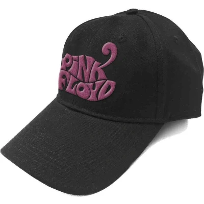 Afbeelding van Pink Floyd Retro Swirl Logo Baseball pet Zwart