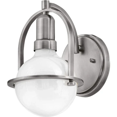 Afbeelding van Hinkley LED Wandlamp Somerset 60W K Lm 8 Brushed Nickel