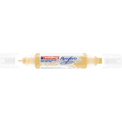 Afbeelding van edding 5400 Acrylic Marker pastelgeel 1 ST 2 3/5 10mm / 4 5400915