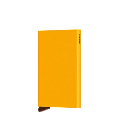 Afbeelding van Secrid Cardprotector Kaarthouder Powder ochre Dames portemonnee