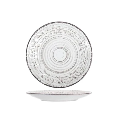 Afbeelding van H&amp;h Courtyard Dessertborden, 21 cm, wit, 6 stuks