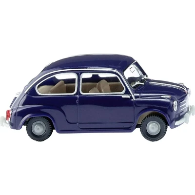 Afbeelding van Wiking 009907 H0 Auto Fiat 600 donkerblauw