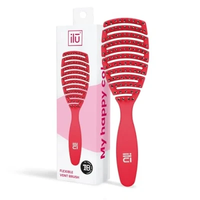 Afbeelding van Ontwar Haarborstel Ilū Flexible Vent Roze