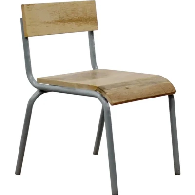 Afbeelding van Kids depot kinderstoelen grijs 2st