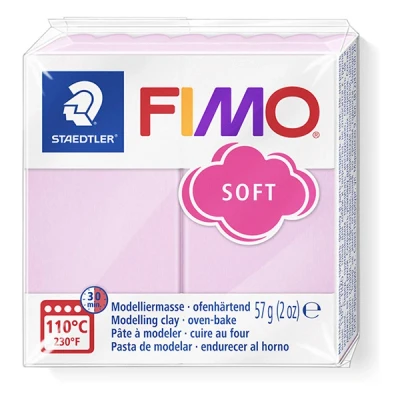 Image de Staedtler Fimo pâte à modeler effet 57 grammes rose pastel