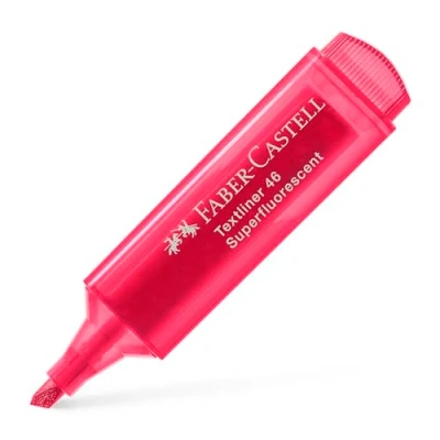 Afbeelding van tekstmarker Faber Castell 1546 rood