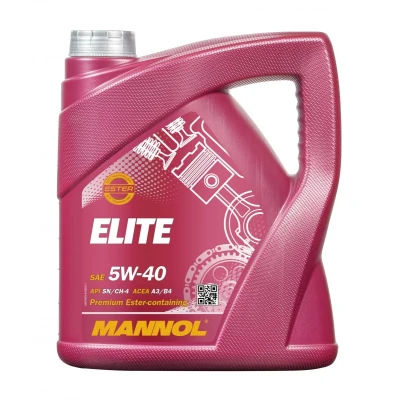 Afbeelding van Mannol Elite 5W 40 4L Motorolie MN7903 4 OPEL: Meriva A, Astra H Hatchback, Corsa C HYUNDAI: i10 II 1 / i800 Travel, ix35