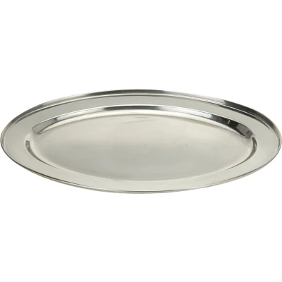 Afbeelding van Serveerschaal 40 x 26 CM Zilver