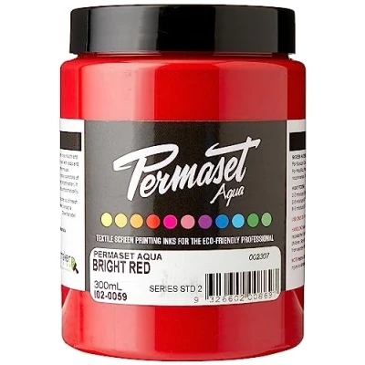 Afbeelding van Permaset Aqua stofdrukverf, 300 ml, rood
