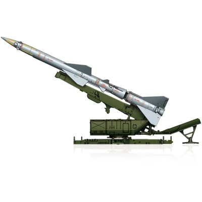 Afbeelding van 1:72 HobbyBoss 82933 Sam 2 Missile with Launcher Cabin Plastic Modelbouwpakket