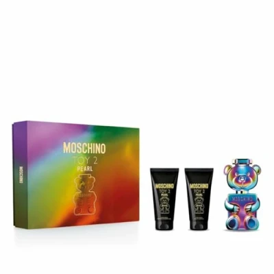 Afbeelding van Moschino Toy 2 Pearl Giftset 50 ml eau de parfum spray + showergel bodylotion cadeauset voor dames