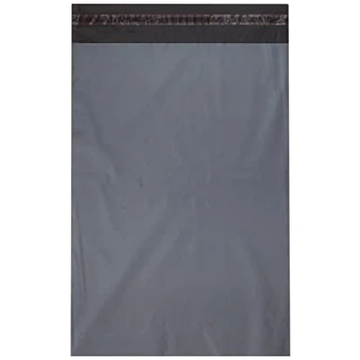 Afbeelding van Triplast 500 stuks verzendzakken, kunststof, grijs, 25,4 x 35,6 cm